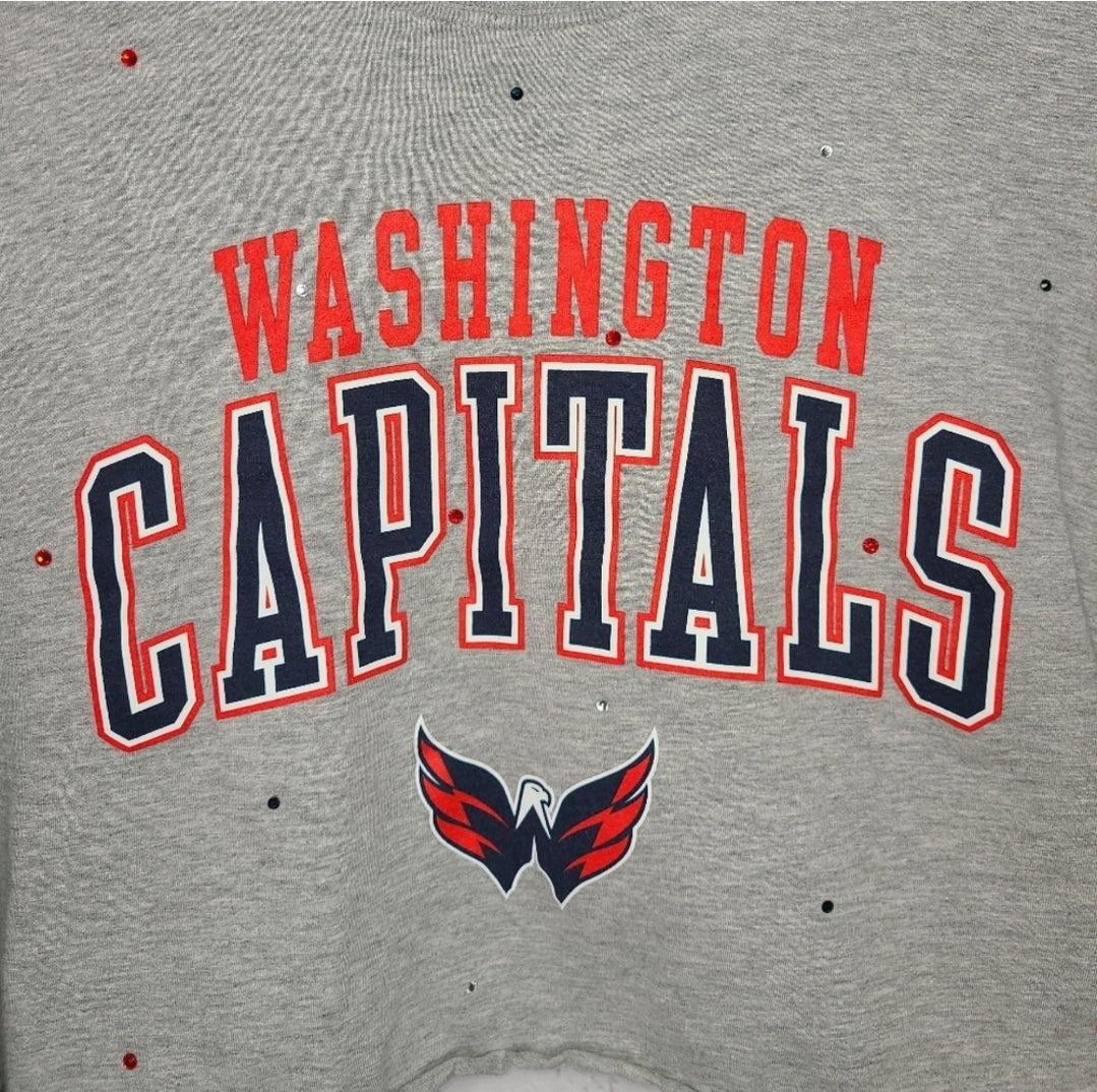 Washington Capitals Crop Tee