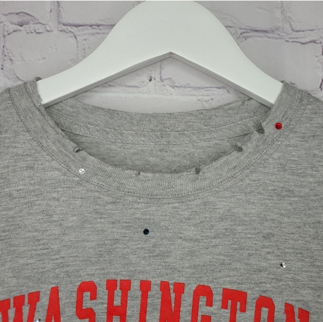 Washington Capitals Crop Tee