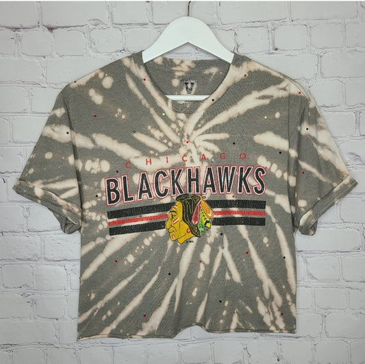 Chicago Blackhawks Crop Tee