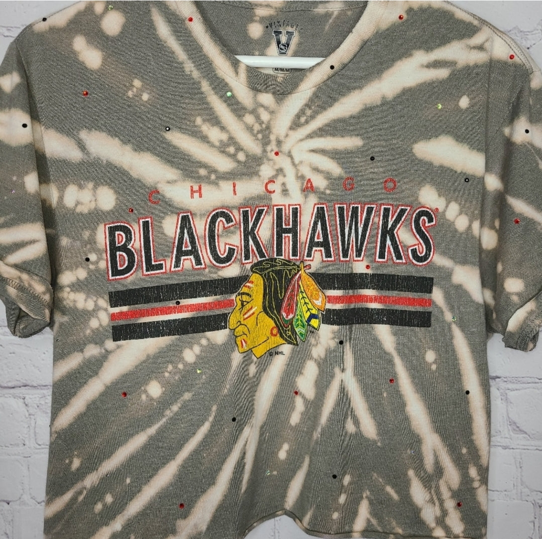 Chicago Blackhawks Crop Tee