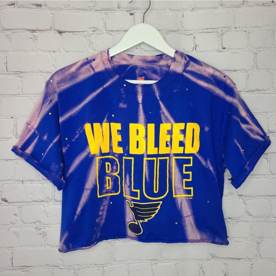 St. Louis Blues Crop Tee