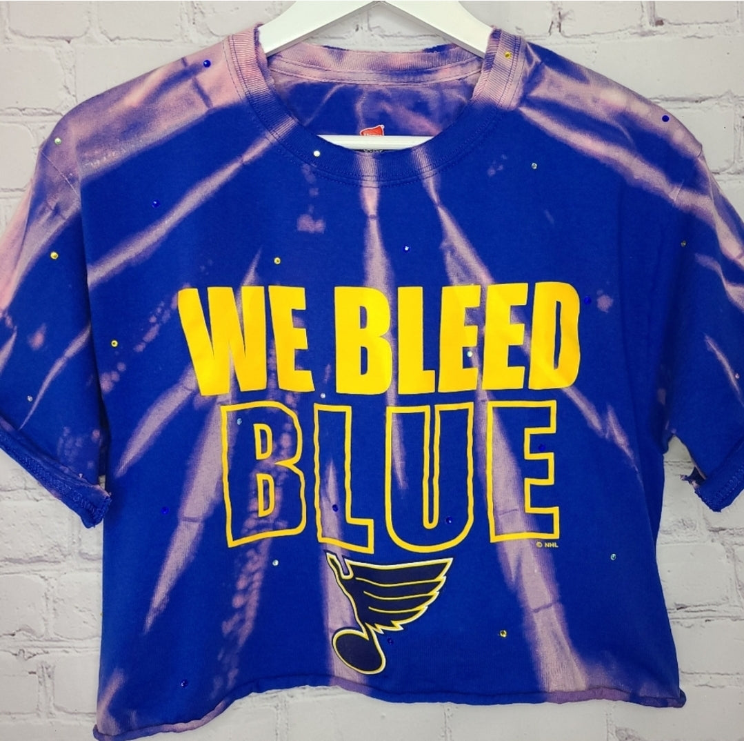 St. Louis Blues Crop Tee