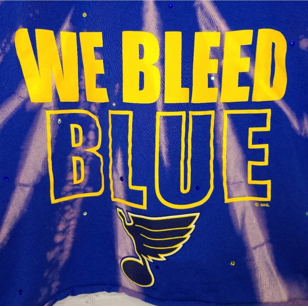 St. Louis Blues Crop Tee