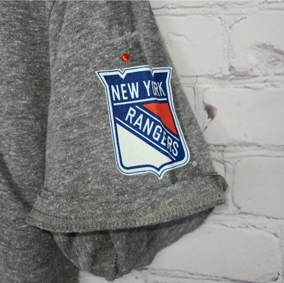 New York Rangers Crop Tee