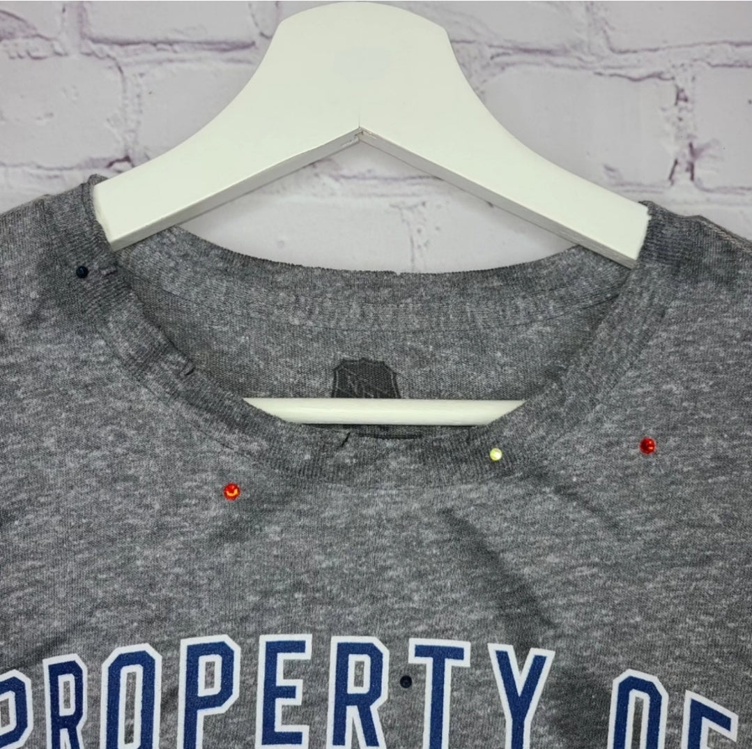 New York Rangers Crop Tee