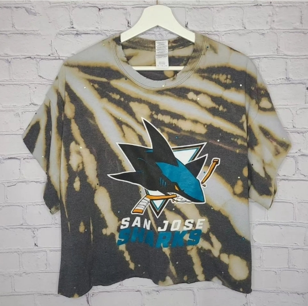 San Jose Sharks Crop Tee