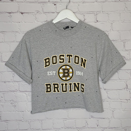 Boston Bruins Crop Tee