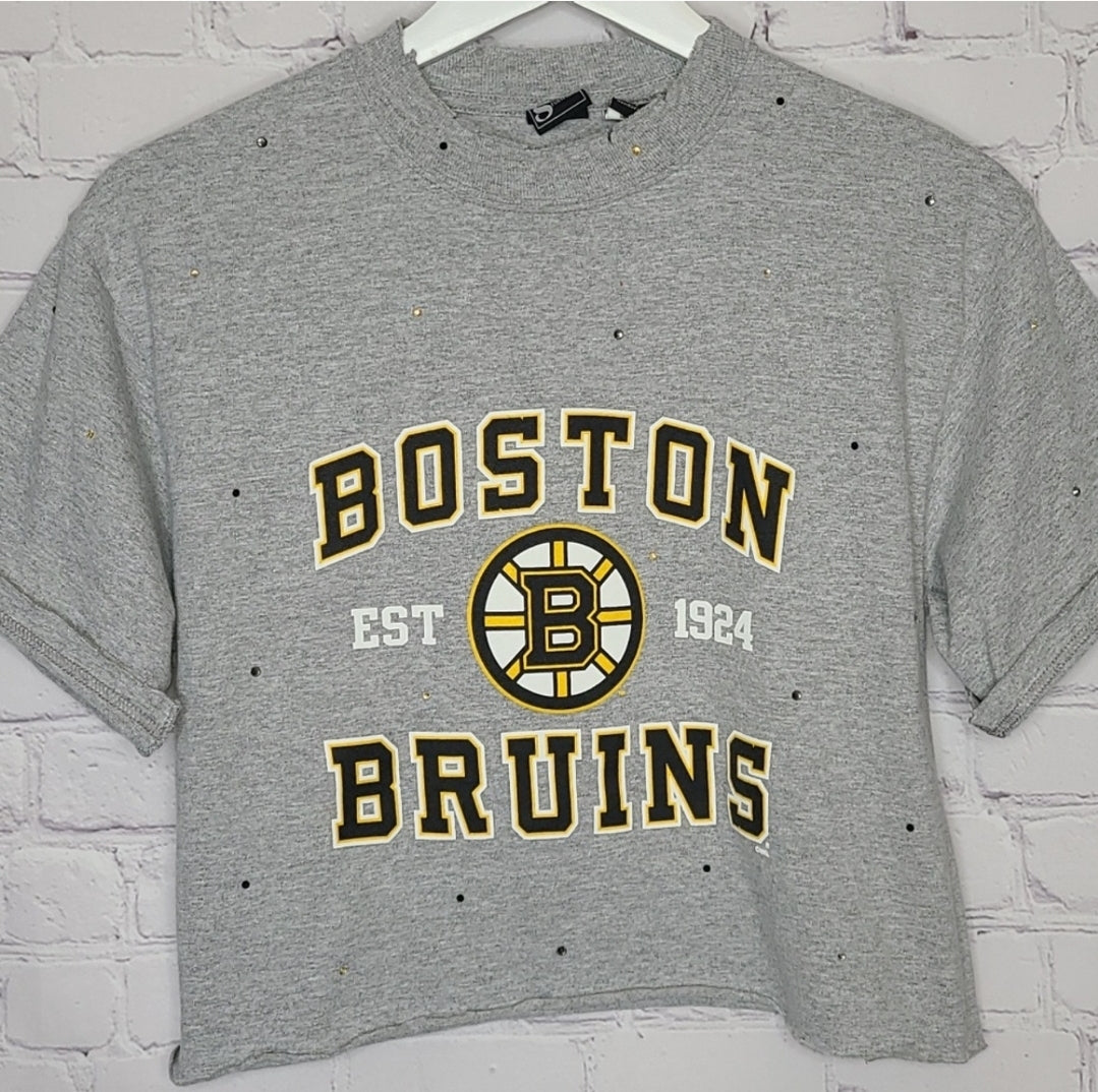 Boston Bruins Crop Tee