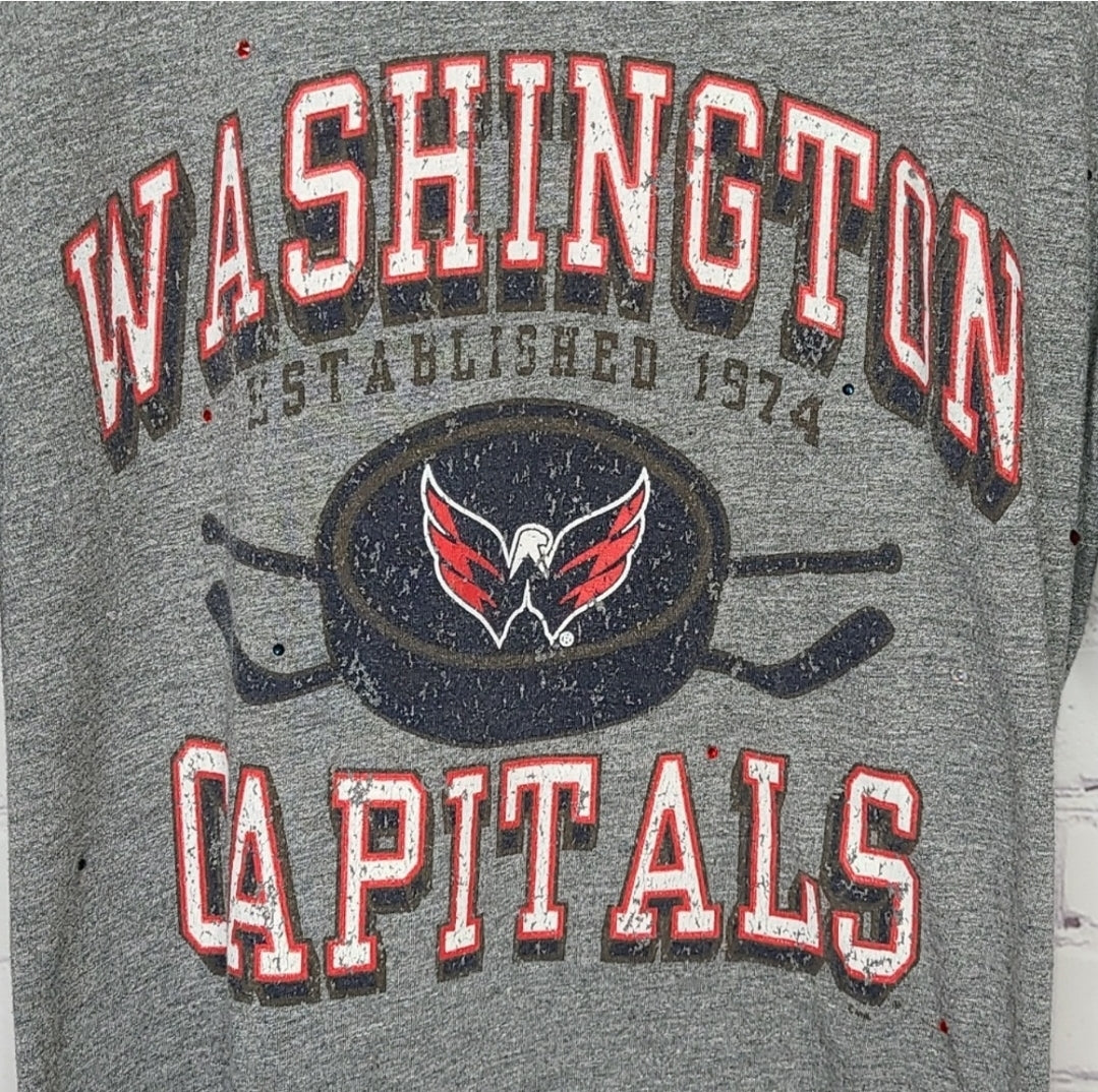 Washington Capitals Crop Tee