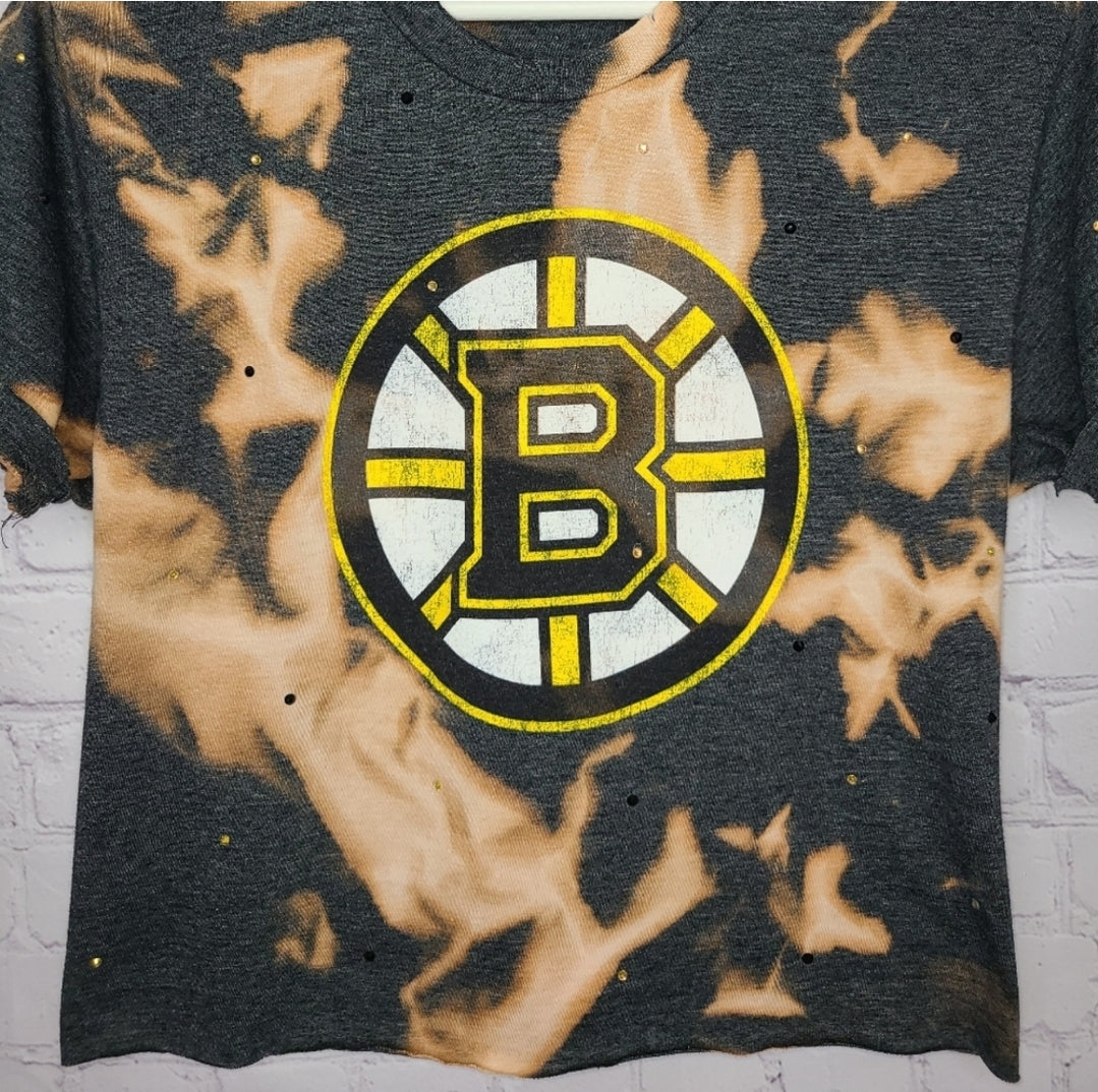 Boston Bruins Crop Tee