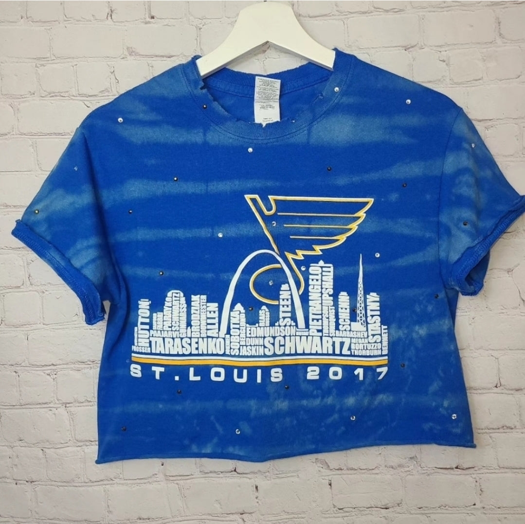 St.Louis Blues Crop Tee