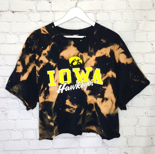 Iowa Hawkeyes Crop Tee