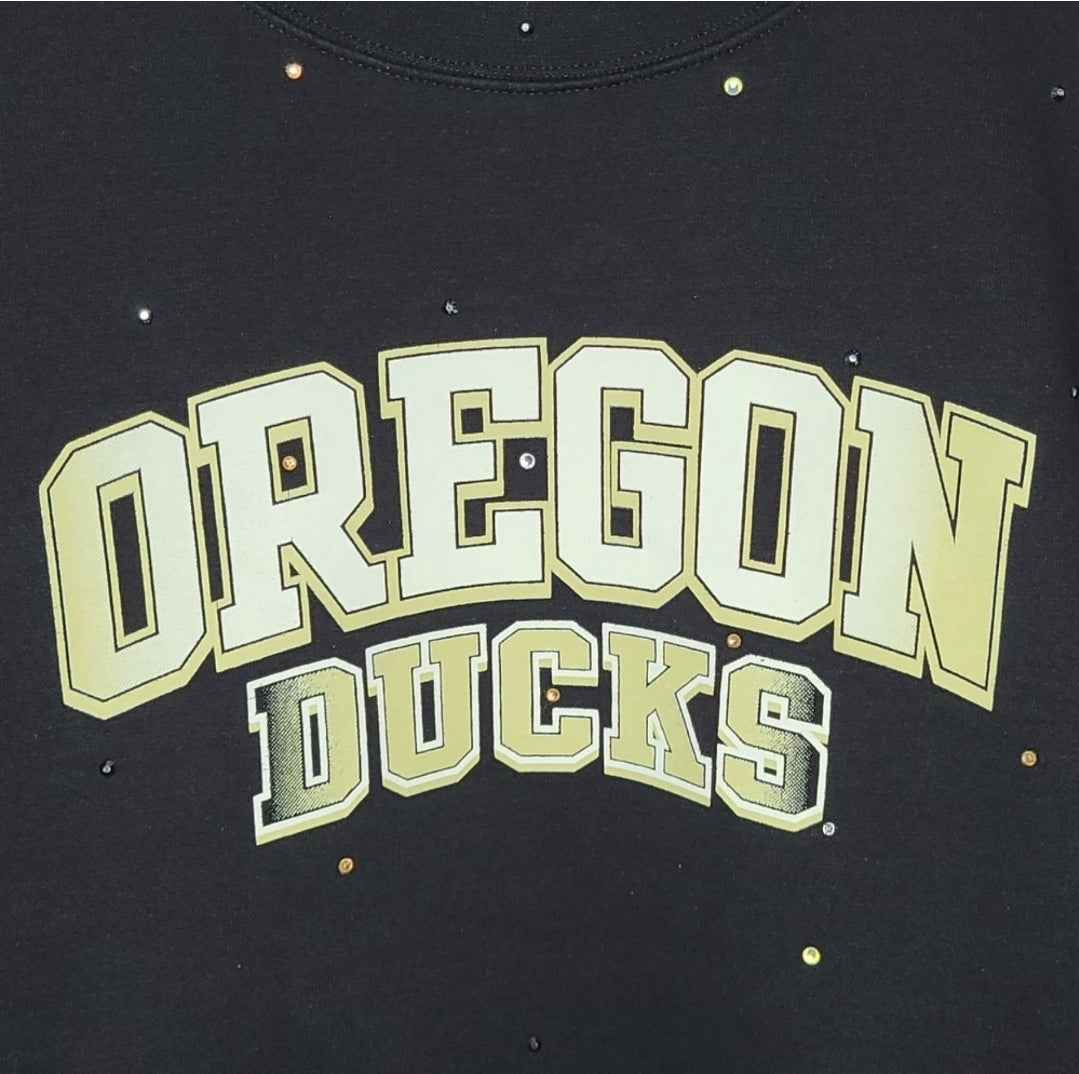 Oregon Ducks Crop Sweatshirt