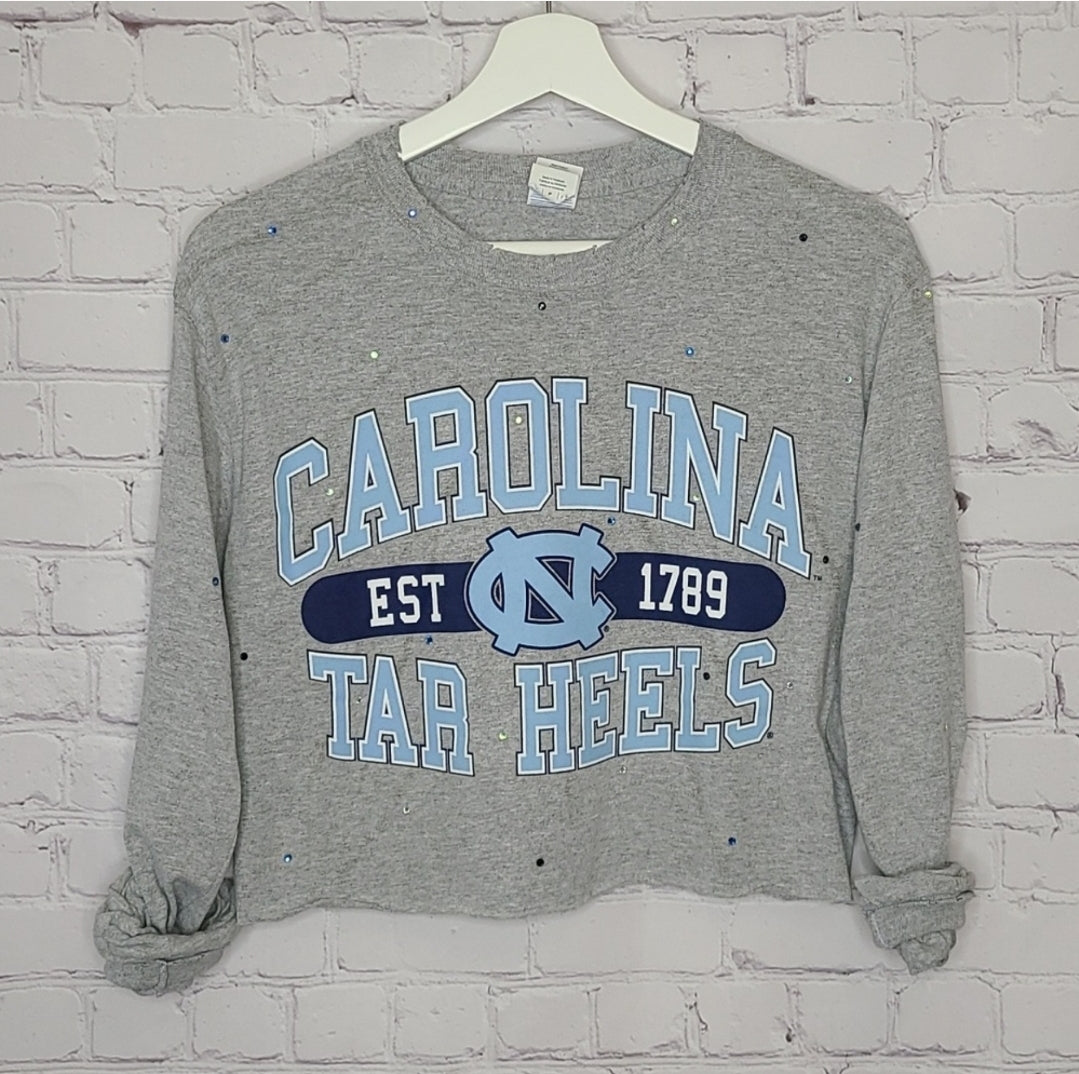 Carolina Tar Heels Crop Tee