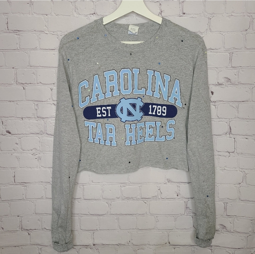 Carolina Tar Heels Crop Tee