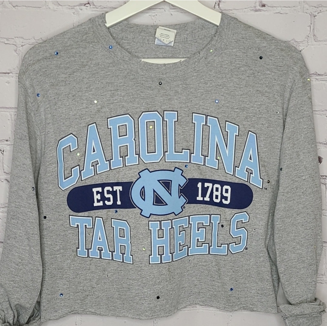 Carolina Tar Heels Crop Tee