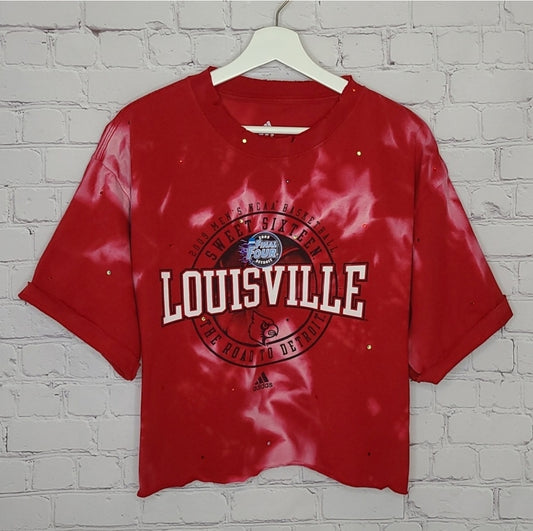 Louisville Cardinals Crop Tee