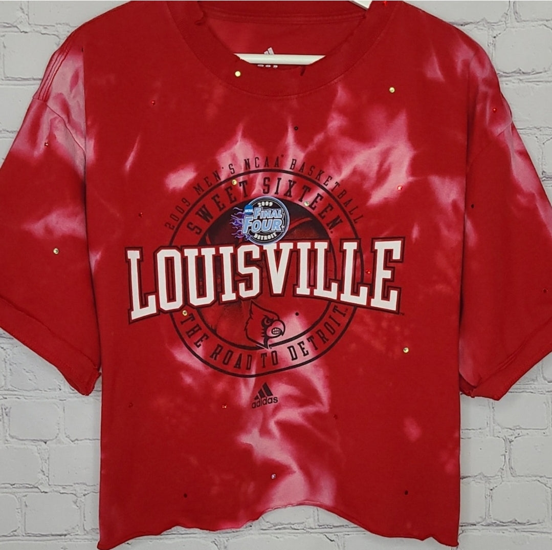 Louisville Cardinals Crop Tee