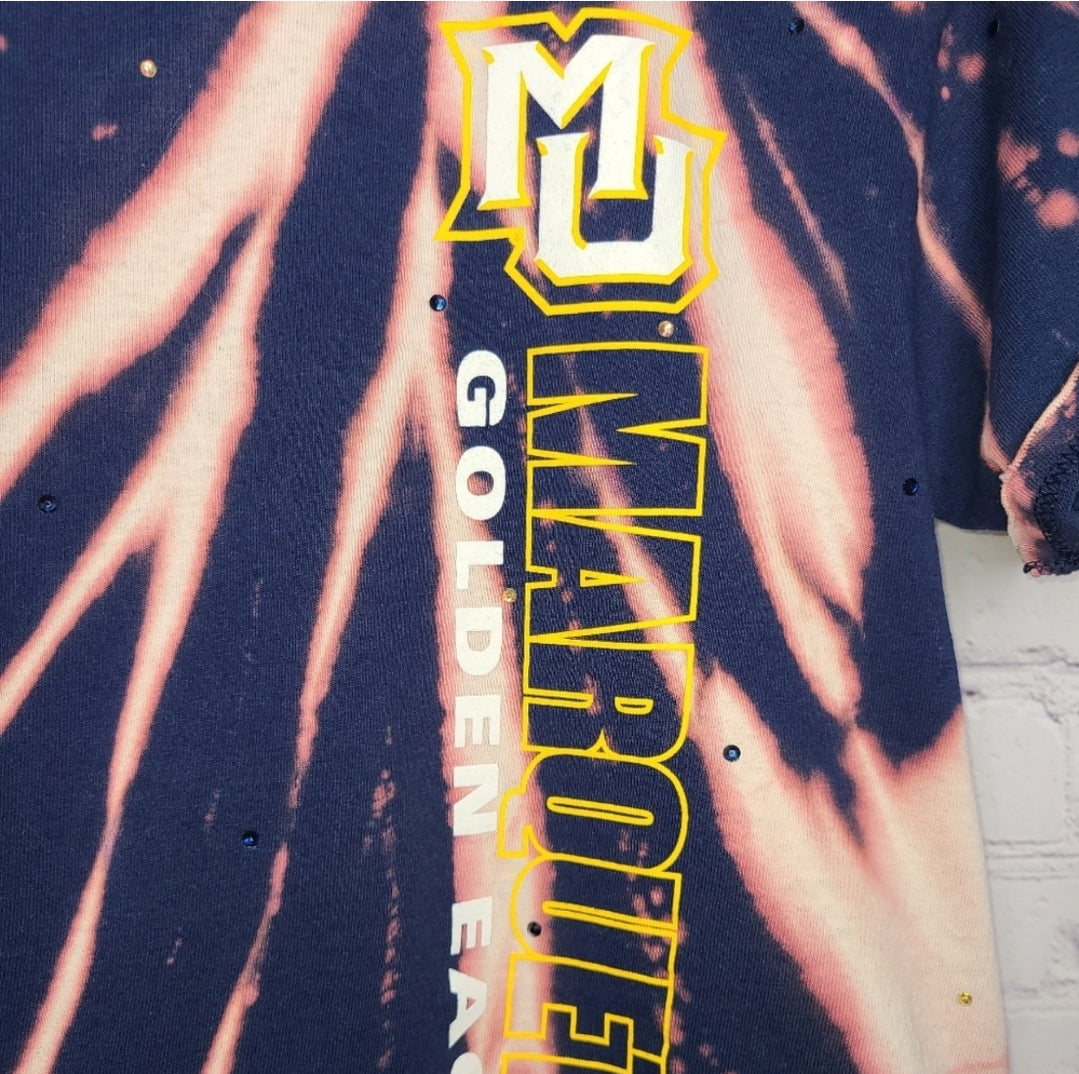 Marquette Golden Eagles Crop Tee