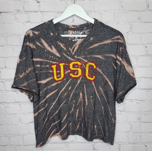 USC Trojans Crop Tee