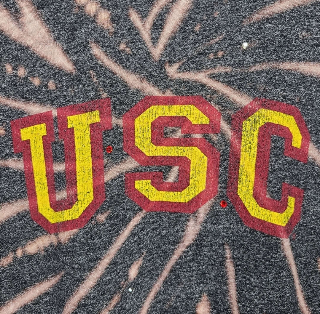 USC Trojans Crop Tee