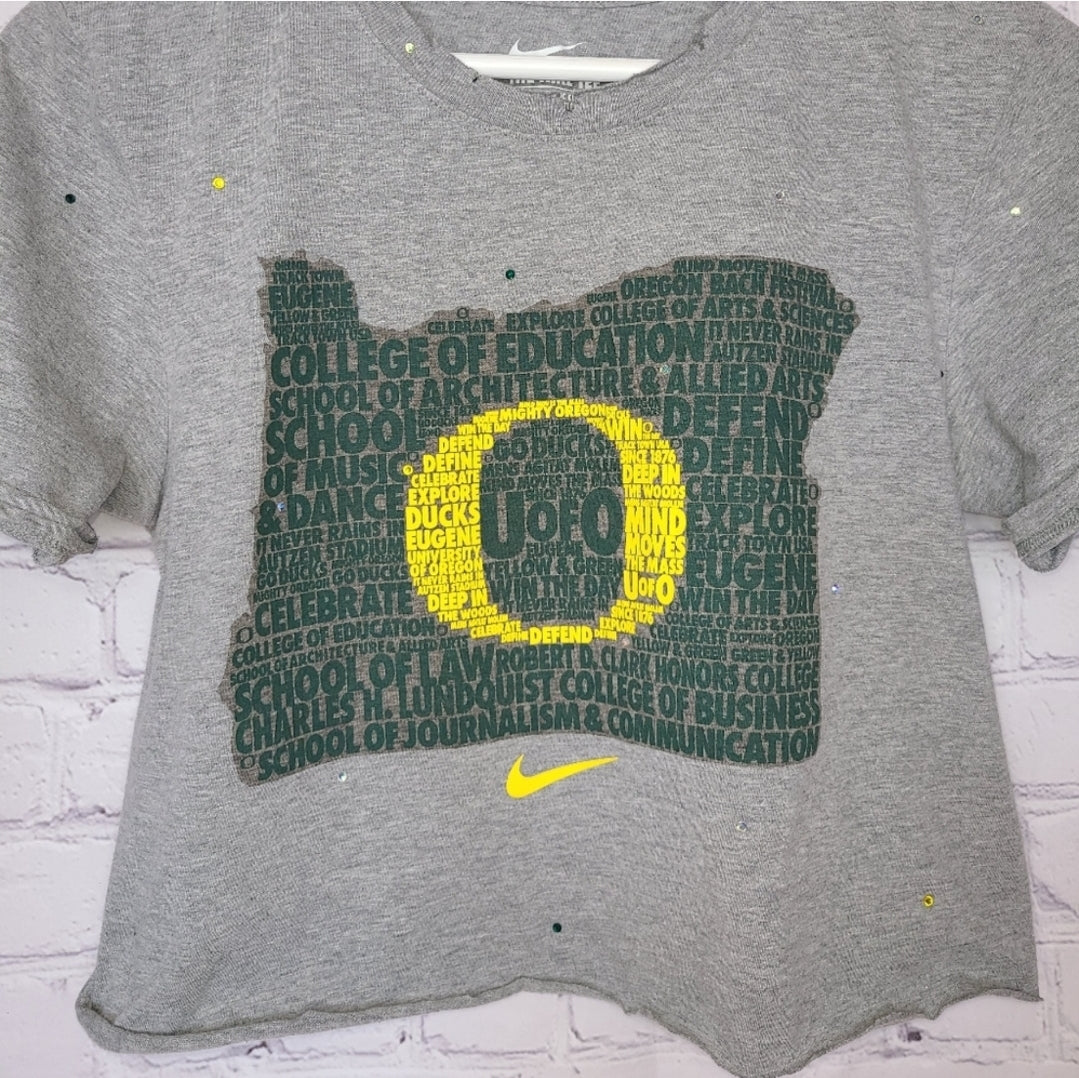 Oregon Ducks Crop Tee