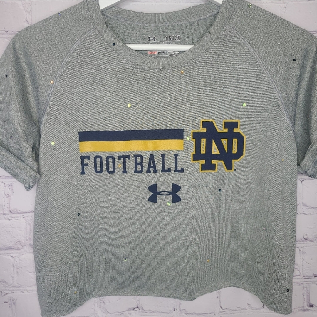 Notre Dame Crop Tee