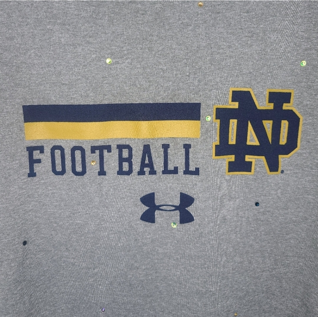 Notre Dame Crop Tee