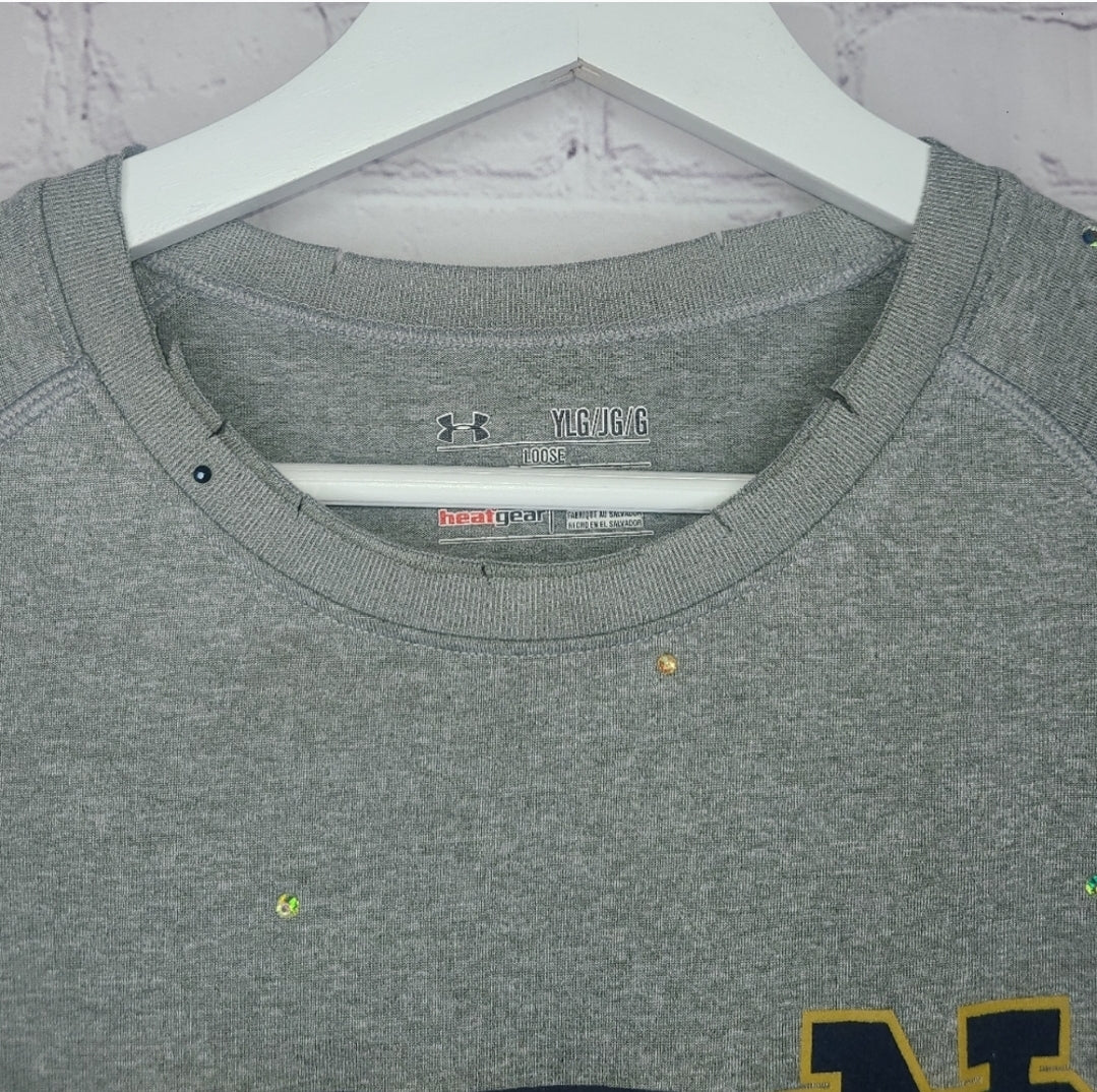 Notre Dame Crop Tee