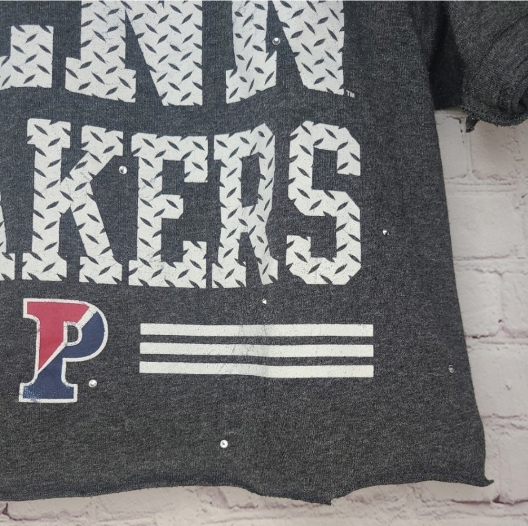 UPenn Quakers Crop Tee