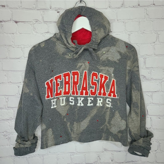 Nebraska Cornhuskers Crop Hoodie