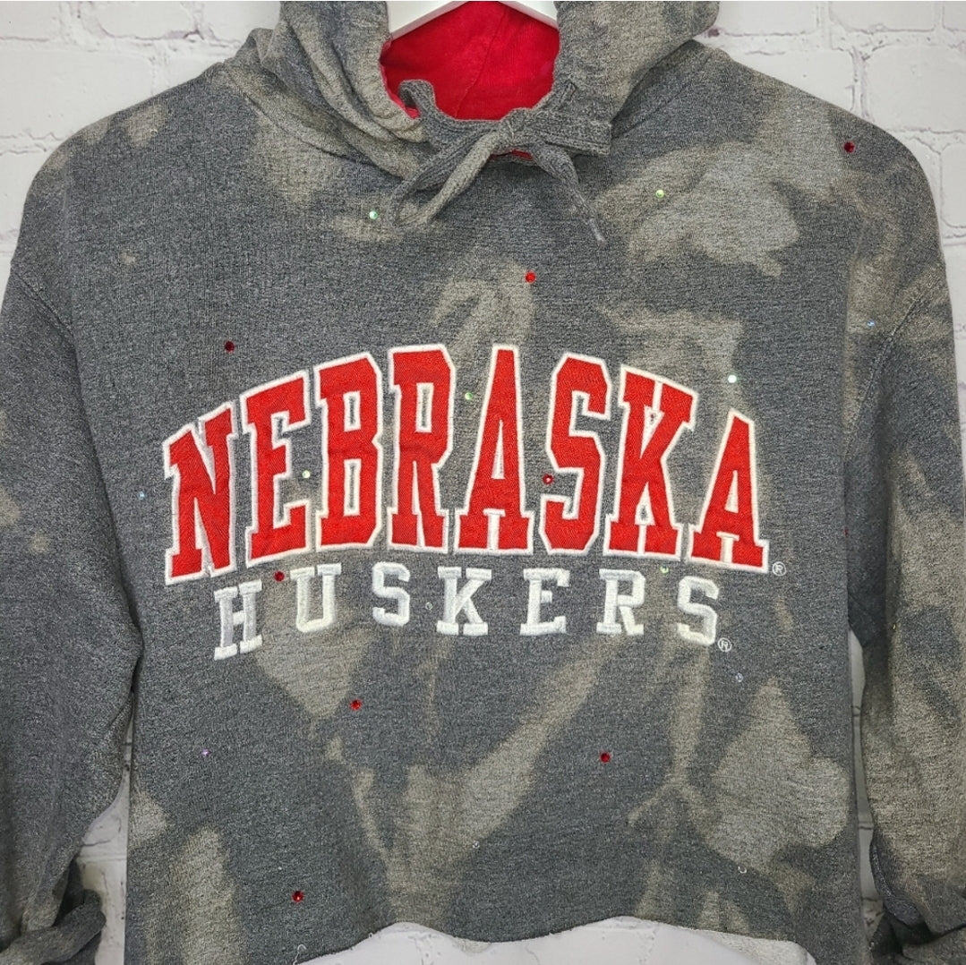 Nebraska Cornhuskers Crop Hoodie