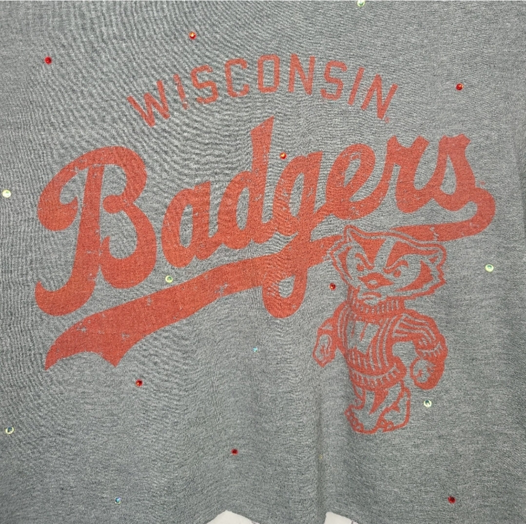 Wisconsin Badgers Crop Tee