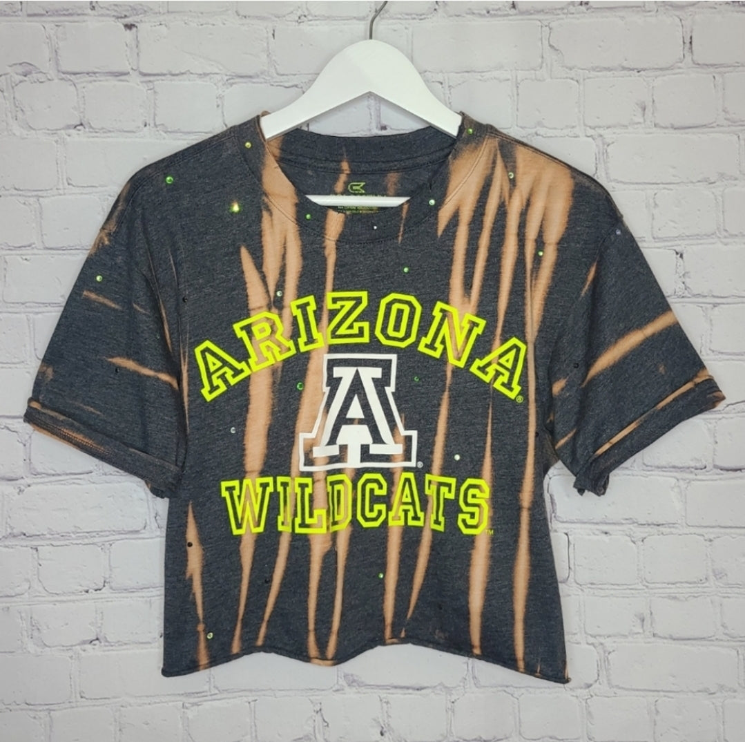 Arizona Wildcats Crop Tee