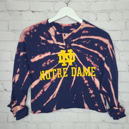 Notre Dame Crop Tee