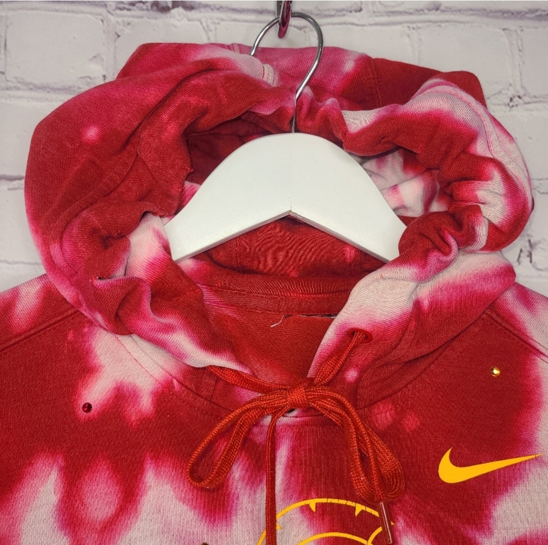 USC Trojans Crop Hoodie