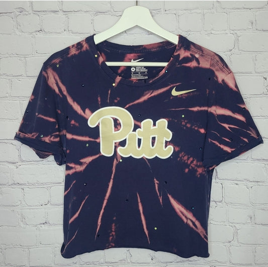 Pitt Panthers Crop Tee