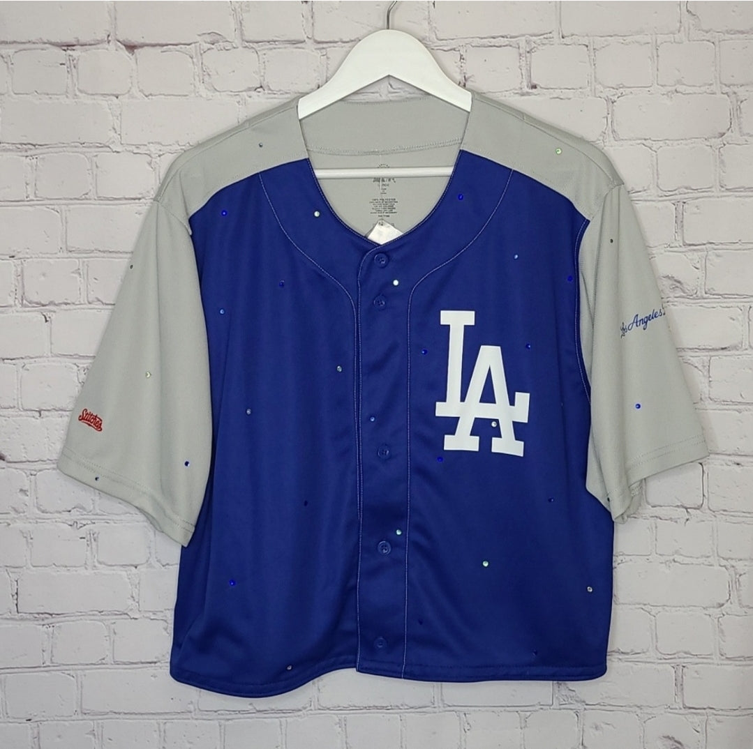 Los Angeles Dodgers Crop Jersey