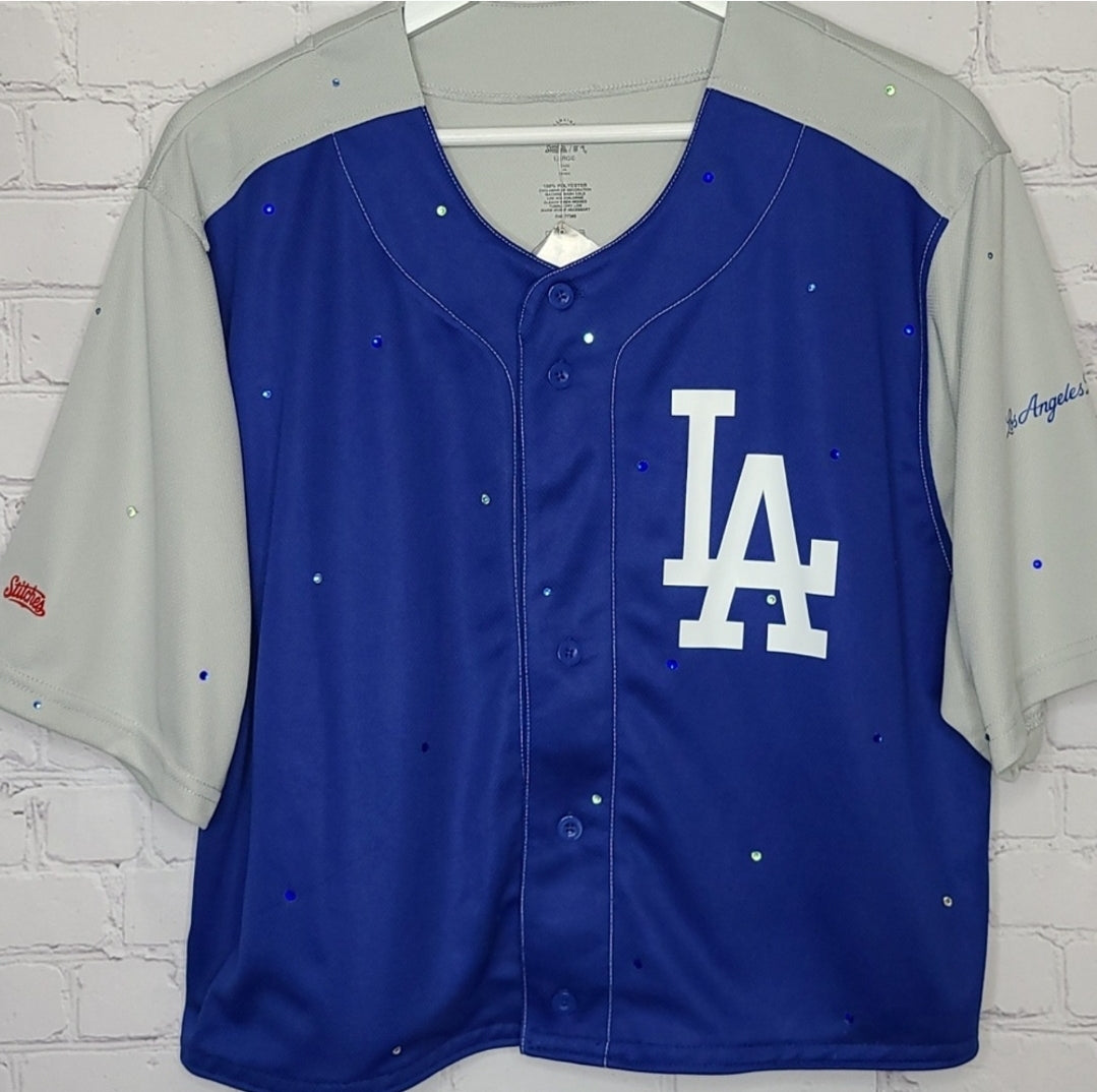 Los Angeles Dodgers Crop Jersey