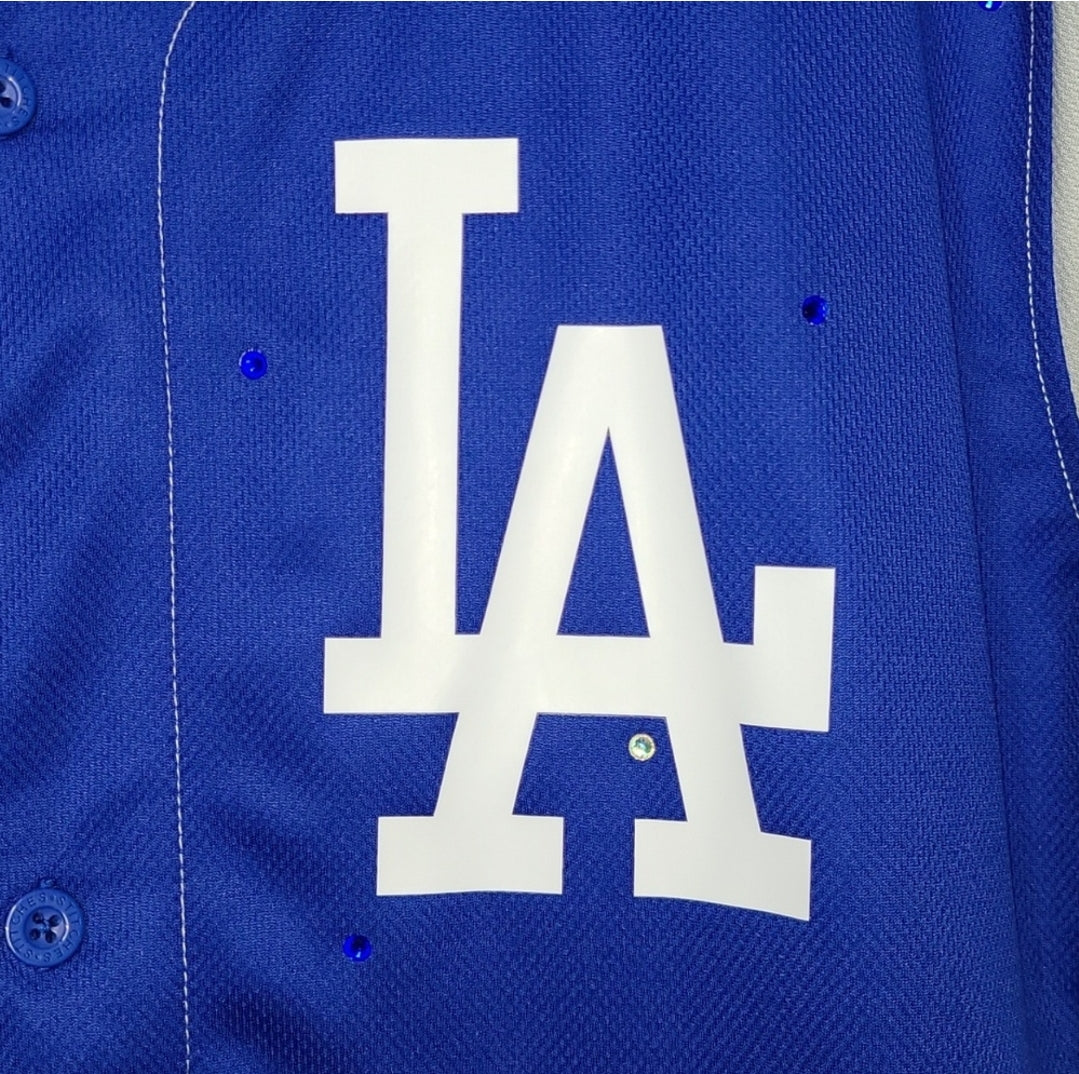 Los Angeles Dodgers Crop Jersey