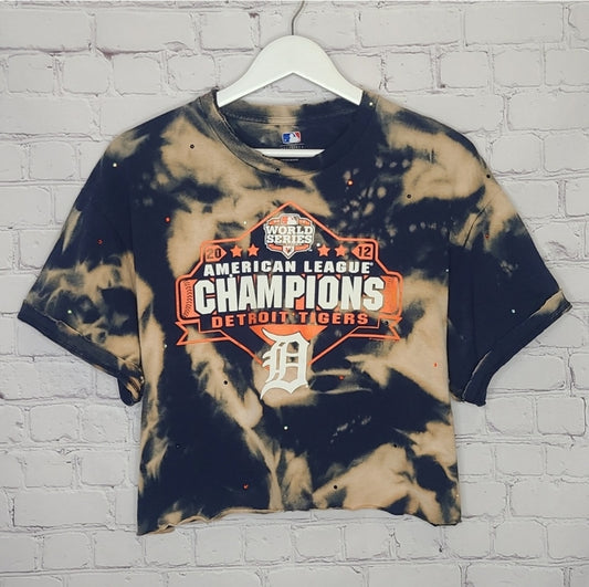 Detroit Tigers Crop Tee