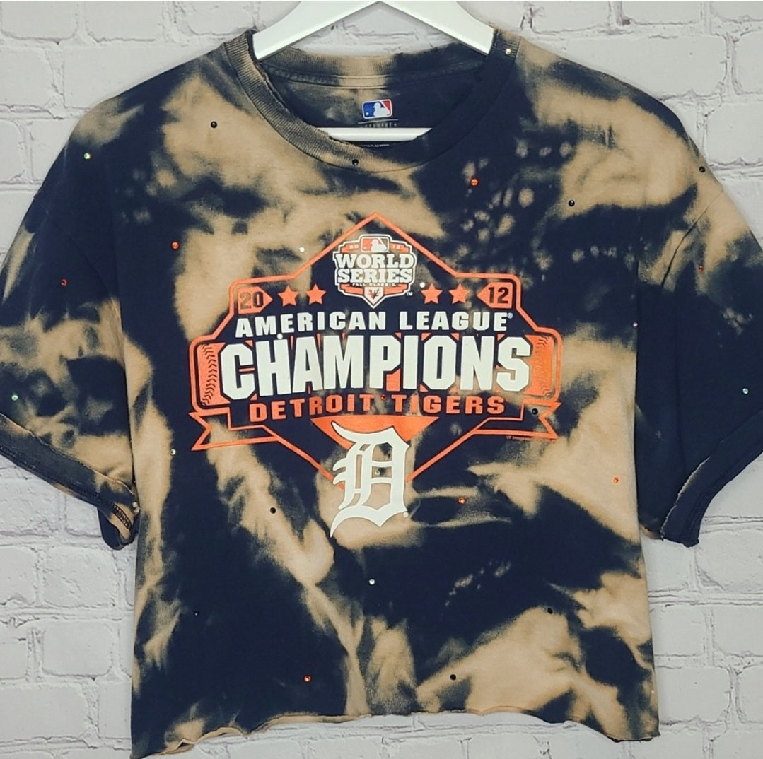 Detroit Tigers Crop Tee