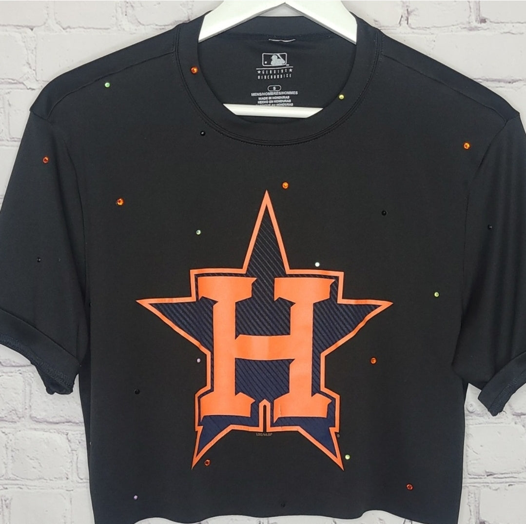 Houston Astros Crop Tee