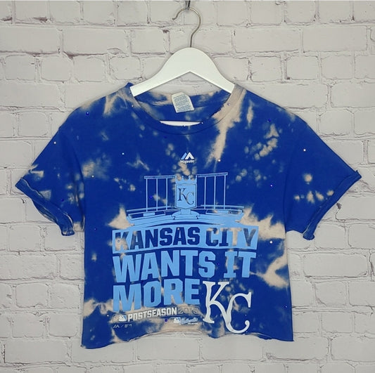 Kansas City Royals Crop Tee