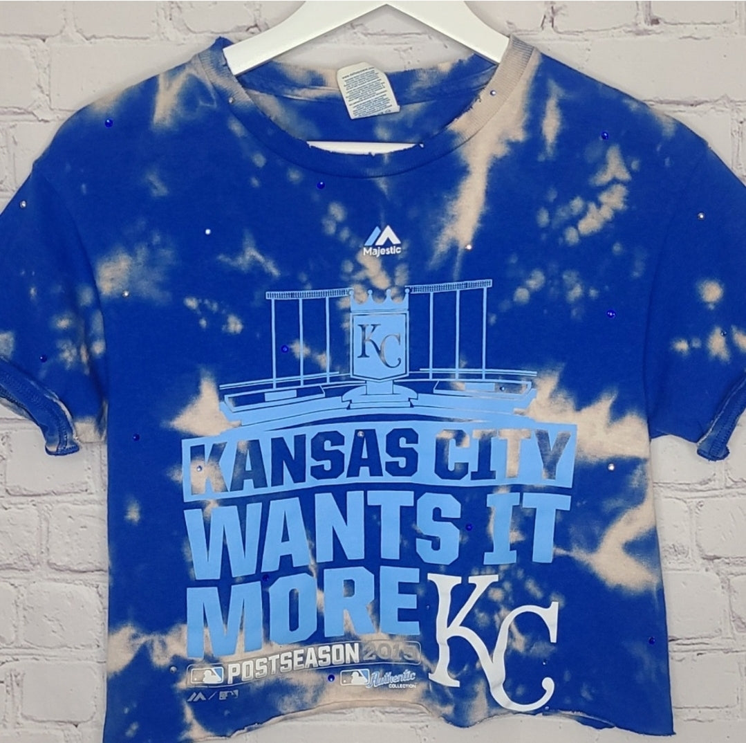 Kansas City Royals Crop Tee