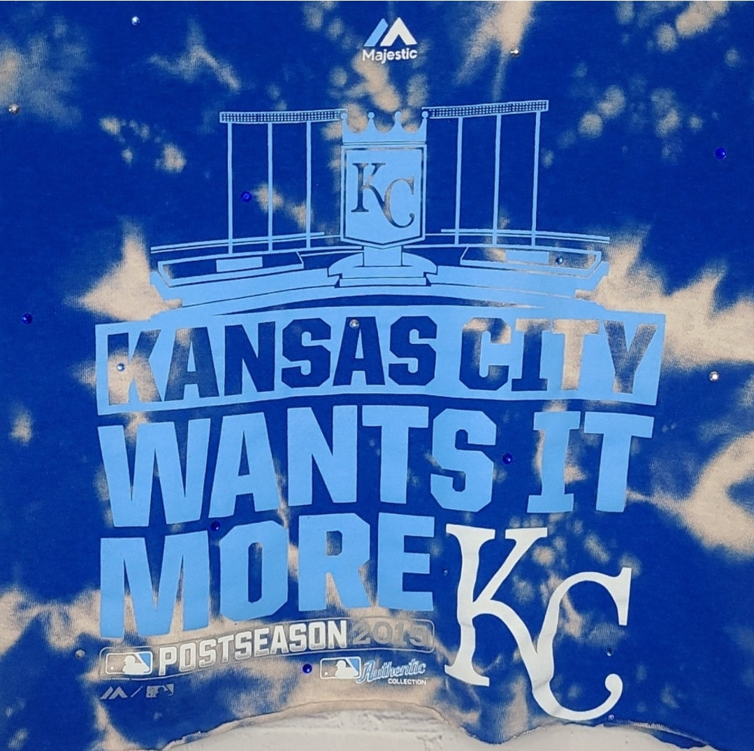 Kansas City Royals Crop Tee