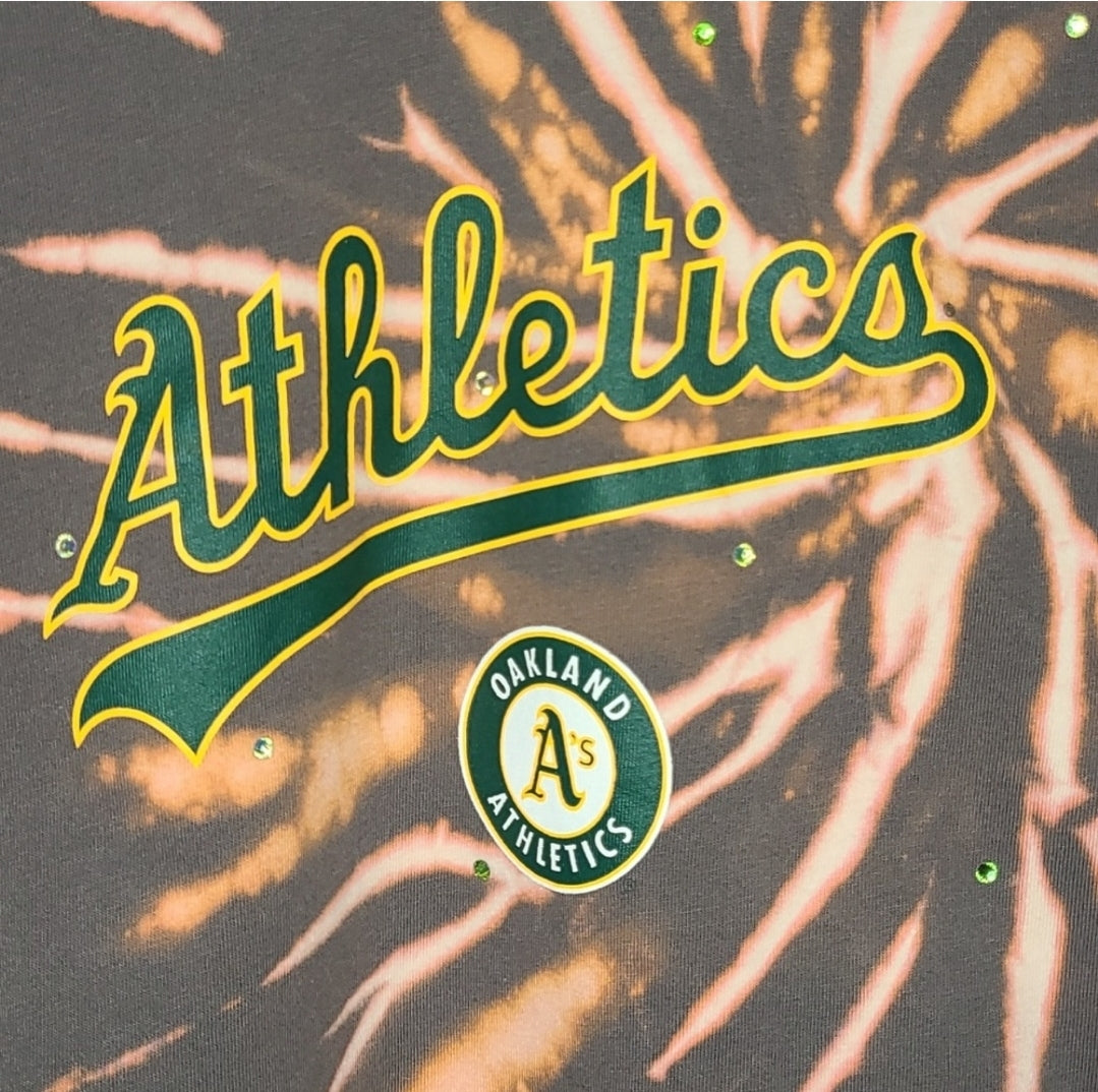 Oakland Athletics Crop Tee