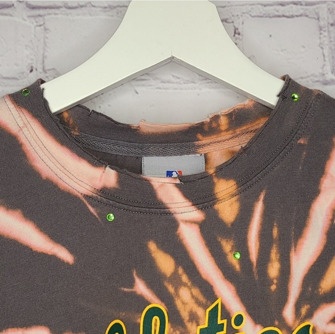 Oakland Athletics Crop Tee