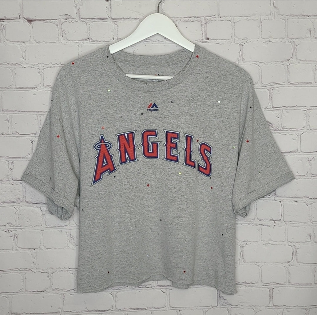 Los Angeles Angels Crop Tee