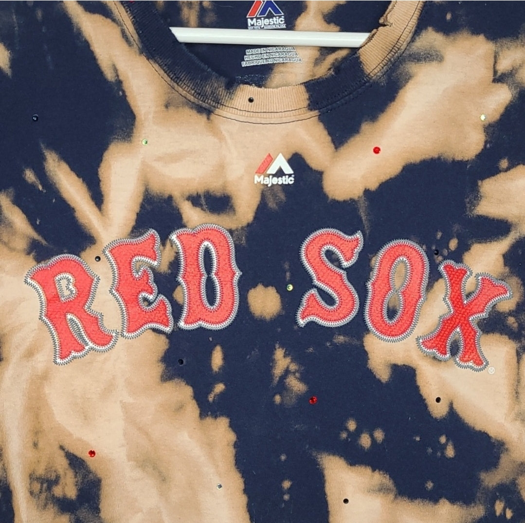 Boston Red Sox Crop Tee